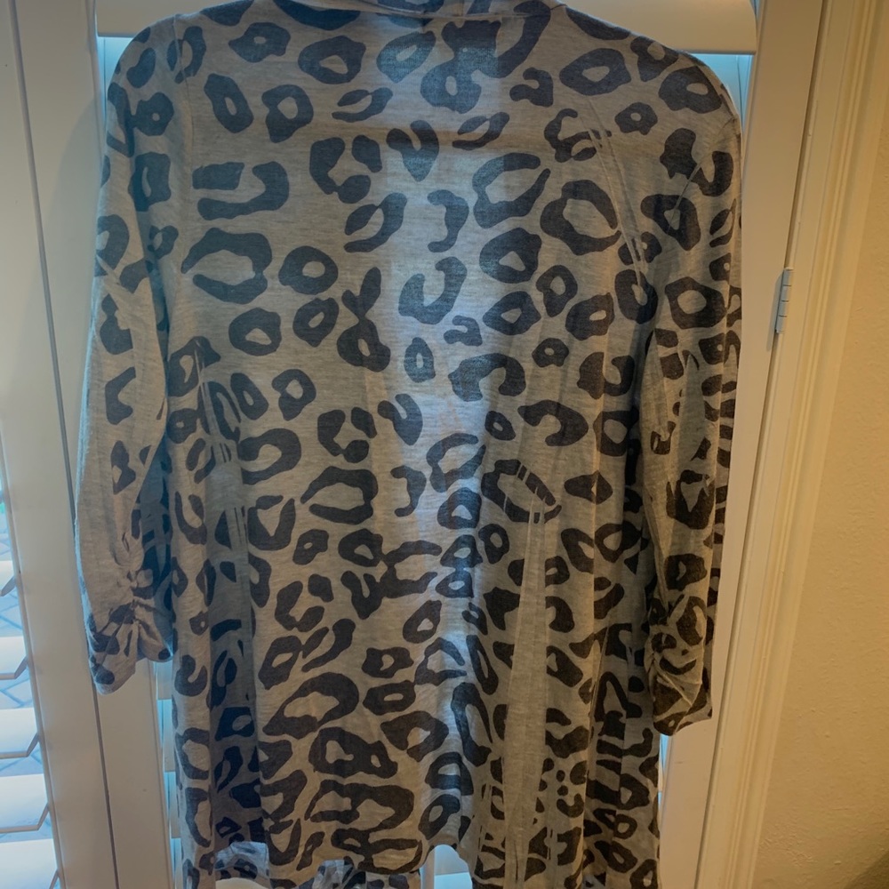 Leopard Cardigan
